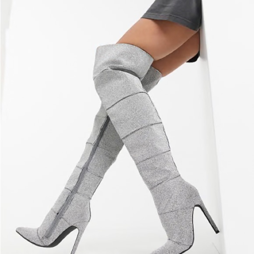 Steve Madden Wonder Rhinestones Over-the-Knee Boots